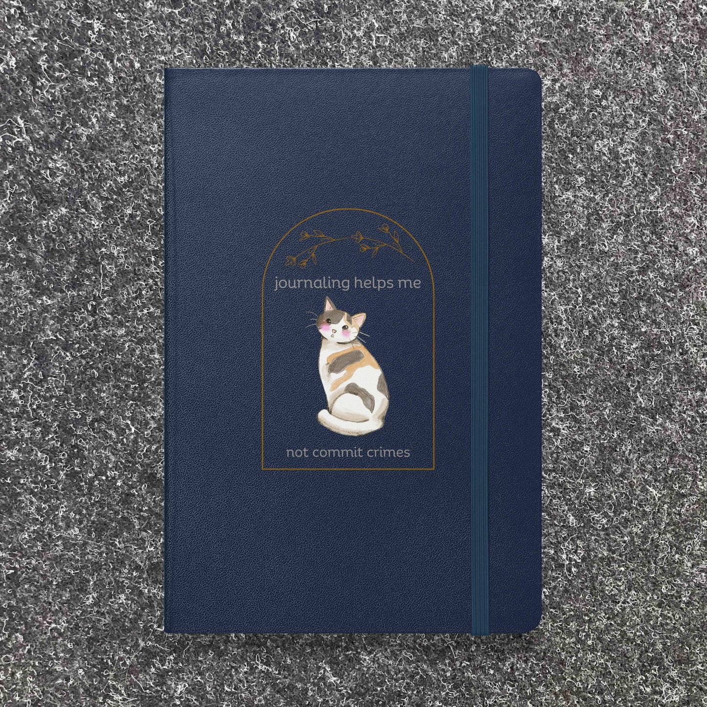 Make Sure You Journal - Hardcover bound notebook